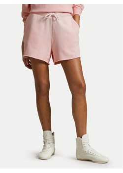 Polo Ralph Lauren Szorty sportowe 211965103006 Różowy Straight Fit ze sklepu MODIVO w kategorii Szorty - zdjęcie 181951925