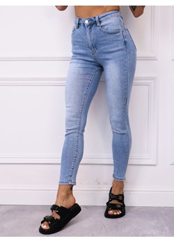 SPODNIE JASNOJEANSOWE PUSH UP- WYSOKI STAN ze sklepu olika.com.pl w kategorii Jeansy damskie - zdjęcie 181953145