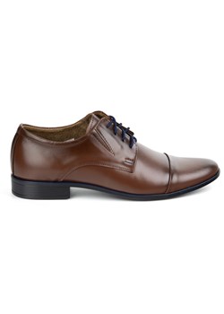 Półbuty męskie skórzane Olivier model 286 – klasyka, która wyróżnia ze sklepu butyolivier w kategorii Buty eleganckie męskie - zdjęcie 181954955
