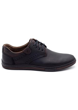 Polbut Buty Męskie casual 402 czarne ze sklepu ButyModne.pl w kategorii Półbuty męskie - zdjęcie 181955126