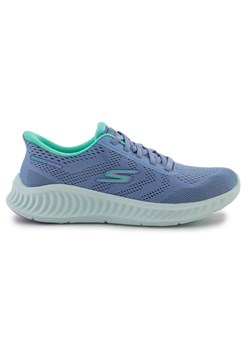 Buty Skechers Slip-ins: Go Walk Now - Khloe 125643-BLGR niebieskie ze sklepu ButyModne.pl w kategorii Buty sportowe damskie - zdjęcie 181955275
