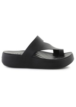 Japonki Crocs Getaway Platform Toe Loop 210834-001 czarne ze sklepu ButyModne.pl w kategorii Klapki damskie - zdjęcie 181955278