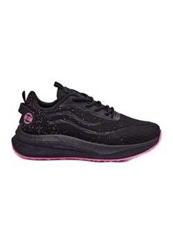 Sneakersy Sportowe Na Platformie Big Star RR274523 HI-POLY System Czarne ze sklepu ButyModne.pl w kategorii Buty sportowe damskie - zdjęcie 181955389