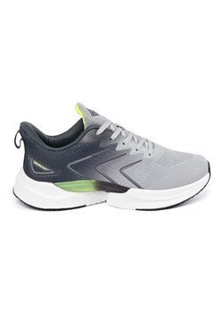 Vico Szare buty sportowe z zielonym elementem - id: 224203 - marki Vico - 181955576 Vico Szare buty sportowe z zielonym elementem ze sklepu ButyModne.pl w kategorii Buty sportowe damskie - zdjęcie 181955576