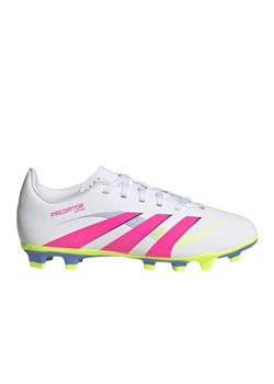 Buty piłkarskie dla dzieci adidas Predator Club FG/MG ID3810 białe ze sklepu ButyModne.pl w kategorii Buty sportowe dziecięce - zdjęcie 181955588
