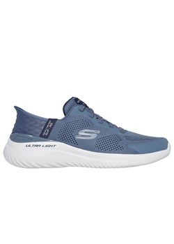 Buty Skechers Slip-ins Bounder 2.0. Emerged 232459-SLT niebieskie ze sklepu ButyModne.pl w kategorii Buty sportowe męskie - zdjęcie 181955747