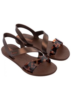 Sandały Ipanema Vibe Sandal Fem 82429 BD418 brązowe ze sklepu ButyModne.pl w kategorii Sandały damskie - zdjęcie 181955845