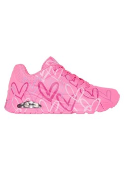 Buty Skechers x JGoldcrown Uno - Spread the Love 155507-HTPK różowe ze sklepu ButyModne.pl w kategorii Buty sportowe damskie - zdjęcie 181955977