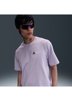 T-shirt męski Dri-FIT Nike ACG - Fiolet ze sklepu Nike poland w kategorii T-shirty męskie - zdjęcie 181960425
