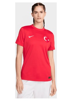 Damska koszulka piłkarska Nike Dri-FIT Turcja Stadium 2024/25 (wersja wyjazdowa) (replika) - Czerwony ze sklepu Nike poland w kategorii Bluzki damskie - zdjęcie 181960449