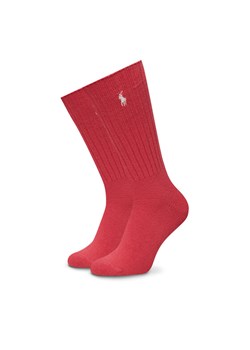 Skarpety wysokie damskie Polo Ralph Lauren 449915908035 Różowy ze sklepu eobuwie.pl w kategorii Skarpetki damskie - zdjęcie 181960498