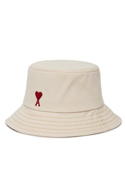 Bucket AMI PARIS UHA246.DE0039 Écru ze sklepu eobuwie.pl w kategorii Kapelusze damskie - zdjęcie 181960638