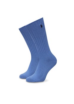 Skarpety wysokie unisex Polo Ralph Lauren 449915908015 Błękitny ze sklepu eobuwie.pl w kategorii Skarpetki męskie - zdjęcie 181960677