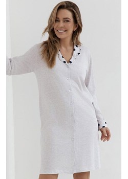 Damska koszula nocna rozpinana plus size 148, Kolor szary melanż-wzór, Rozmiar XXL, Cana ze sklepu Primodo w kategorii Koszule nocne - zdjęcie 181962056