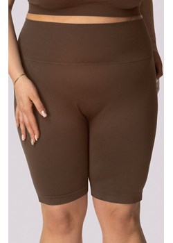 Mona kolarki damskie w kolorze caffe Base Plus Size, Kolor caffe, Rozmiar 2XL, Mona ze sklepu Primodo w kategorii Szorty - zdjęcie 181962317