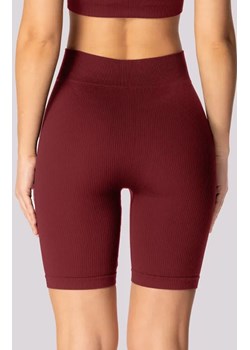 Mona kolarki damskie burgund Ribbed, Kolor burgund, Rozmiar S/M, Mona ze sklepu Primodo w kategorii Szorty - zdjęcie 181962328