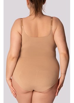 Mona body damskie modelujące czarne Shapewear Plus Size, Kolor beżowy, Rozmiar 2XL, Mona ze sklepu Primodo w kategorii Body damskie - zdjęcie 181962367
