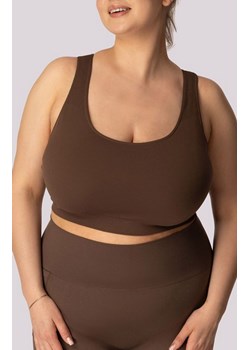 Mona top damski w kolorze caffe Base Plus Size, Kolor caffe, Rozmiar 2XL, Mona ze sklepu Primodo w kategorii Biustonosze - zdjęcie 181962379