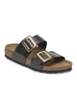 Birkenstock Klapki &quot;Sydney&quot; w kolorze czarnym ze sklepu Limango Polska w kategorii Klapki damskie - zdjęcie 181962688