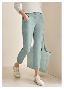Cecil Spodnie - Slim fit - w kolorze turkusowym ze sklepu Limango Polska w kategorii Spodnie damskie - zdjęcie 181962786
