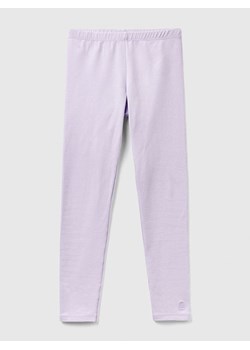 Benetton Legginsy w kolorze lawendowym ze sklepu Limango Polska w kategorii Spodnie dziewczęce - zdjęcie 181962837