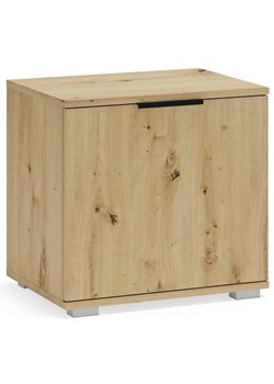 Szafka nowoczesna na buty w kolorze dąb artisan F0-E56 ze sklepu Edinos.pl w kategorii Zestawy mebli do przedpokoju - zdjęcie 181962958