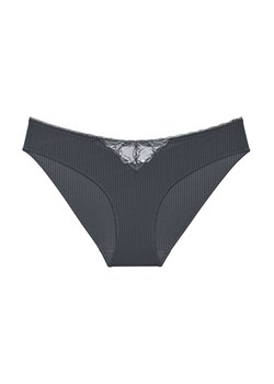 Triumph figi damskie Wild Iris Florale Tai 10222206-3286, Kolor ciemnoszary, Rozmiar 42, Triumph ze sklepu Intymna w kategorii Majtki damskie - zdjęcie 181963119