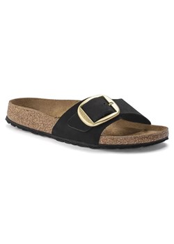 Birkenstock Skórzane klapki &quot;Madrid&quot; w kolorze czarnym ze sklepu Limango Polska w kategorii Klapki damskie - zdjęcie 181963209