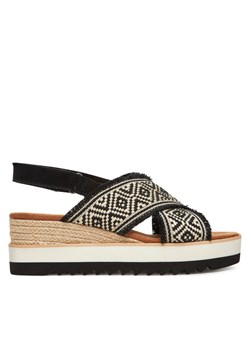 Espadryle Toms Diana 10021961 Czarny ze sklepu eobuwie.pl w kategorii Espadryle damskie - zdjęcie 181963298