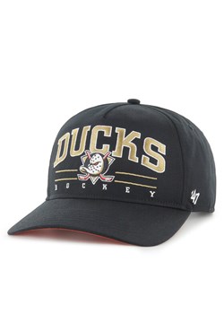 Czapka z daszkiem 47 Brand Anaheim Ducks RSCOE25GWP Czarny ze sklepu eobuwie.pl w kategorii Czapki z daszkiem męskie - zdjęcie 181963315