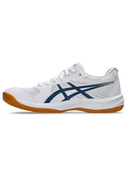 Buty do siatkówki Asics Upcourt 6 M 1071A104 100 białe ze sklepu ButyModne.pl w kategorii Buty sportowe męskie - zdjęcie 181964548