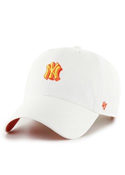 47 Brand Czapka z daszkiem New York Yankees B-CHPCU17GWS Biały ze sklepu MODIVO w kategorii Czapki z daszkiem męskie - zdjęcie 181964659
