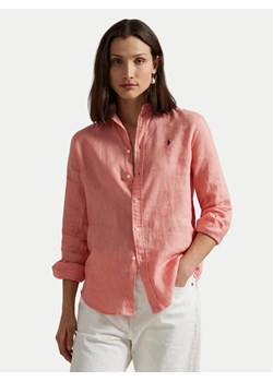 Polo Ralph Lauren Koszula 211970730012 Koralowy Classic Fit ze sklepu MODIVO w kategorii Koszule damskie - zdjęcie 181964715