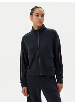 EA7 Emporio Armani Bluza 7W000171 AF12643 UC001 Czarny Regular Fit ze sklepu MODIVO w kategorii Bluzy damskie - zdjęcie 181964716