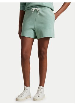Polo Ralph Lauren Szorty sportowe 211965103007 Zielony Straight Fit ze sklepu MODIVO w kategorii Szorty - zdjęcie 181964739