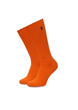 Polo Ralph Lauren Skarpety wysokie unisex 449915908043 Pomarańczowy ze sklepu MODIVO w kategorii Skarpetki damskie - zdjęcie 181964746