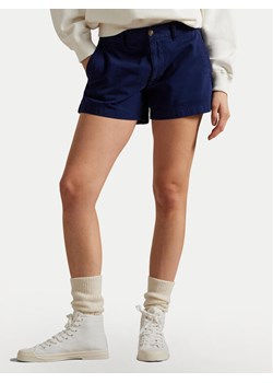 Polo Ralph Lauren Szorty materiałowe 211963798004 Granatowy Straight Fit ze sklepu MODIVO w kategorii Szorty - zdjęcie 181964769