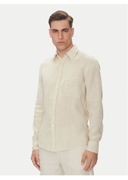 BOSS Koszula 50537381 Beżowy Regular Fit ze sklepu MODIVO w kategorii Koszule męskie - zdjęcie 181964798