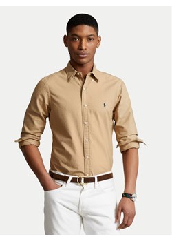 Polo Ralph Lauren Koszula 710889739001 Beżowy Slim Fit ze sklepu MODIVO w kategorii Koszule męskie - zdjęcie 181964868