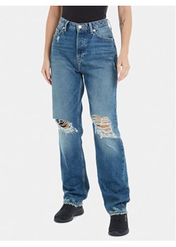 Tommy Hilfiger Jeansy Classic WW0WW40041 Niebieski Straight Fit ze sklepu MODIVO w kategorii Jeansy damskie - zdjęcie 181969496