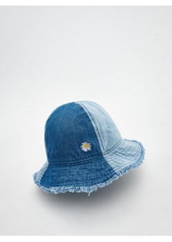 Reserved - Denimowy kapelusz bucket hat - szary ze sklepu Reserved w kategorii Czapki dziecięce - zdjęcie 181969889