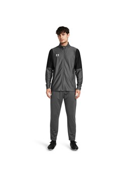 Męskie spodnie do piłki nożnej Under Armour UA M\'s Challenger Pique Pant - szare ze sklepu Sportstylestory.com w kategorii Spodnie męskie - zdjęcie 181970647