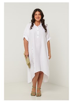 Curvy Lady Sukienka w kolorze białym ze sklepu Limango Polska w kategorii Sukienki - zdjęcie 181971157