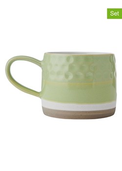 Mikasa Kubki (2 szt.) w kolorze zielono-szarym - 320 ml ze sklepu Limango Polska w kategorii Kubki - zdjęcie 181971247