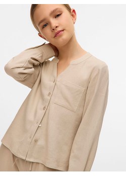 Vero Moda Girl Bluzka &quot;Mymilo&quot; w kolorze beżowym ze sklepu Limango Polska w kategorii Koszule dziewczęce - zdjęcie 181971639