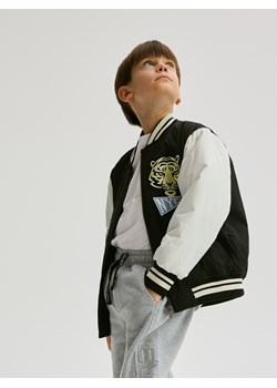 Reserved - Kurtka bomber oversize - czarny ze sklepu Reserved w kategorii Kurtki chłopięce - zdjęcie 181972306