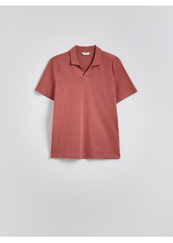 Reserved - Koszulka polo regular - bordowy ze sklepu Reserved w kategorii T-shirty męskie - zdjęcie 181974368
