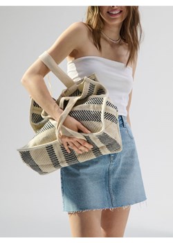 Sinsay - Torebka tote w paski - wielobarwny ze sklepu Sinsay w kategorii Torby Shopper bag - zdjęcie 181975826