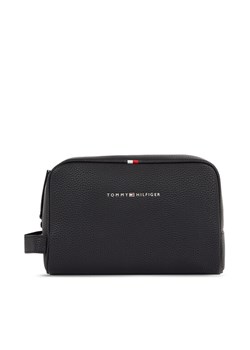 Kosmetyczka Tommy Hilfiger Essential PU AM0AM09508 Czarny ze sklepu eobuwie.pl w kategorii Kosmetyczki - zdjęcie 181976687