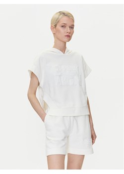 Emporio Armani Bluza EW000775 AF12186 U1131 Biały Loose Fit ze sklepu MODIVO w kategorii Bluzy damskie - zdjęcie 181978329